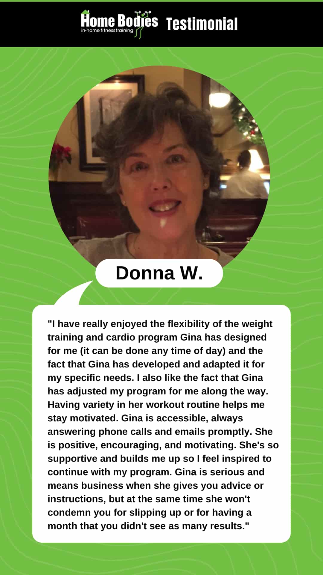 Home Bodies can offer hampton in home personal trainers. hampton in home personal trainer