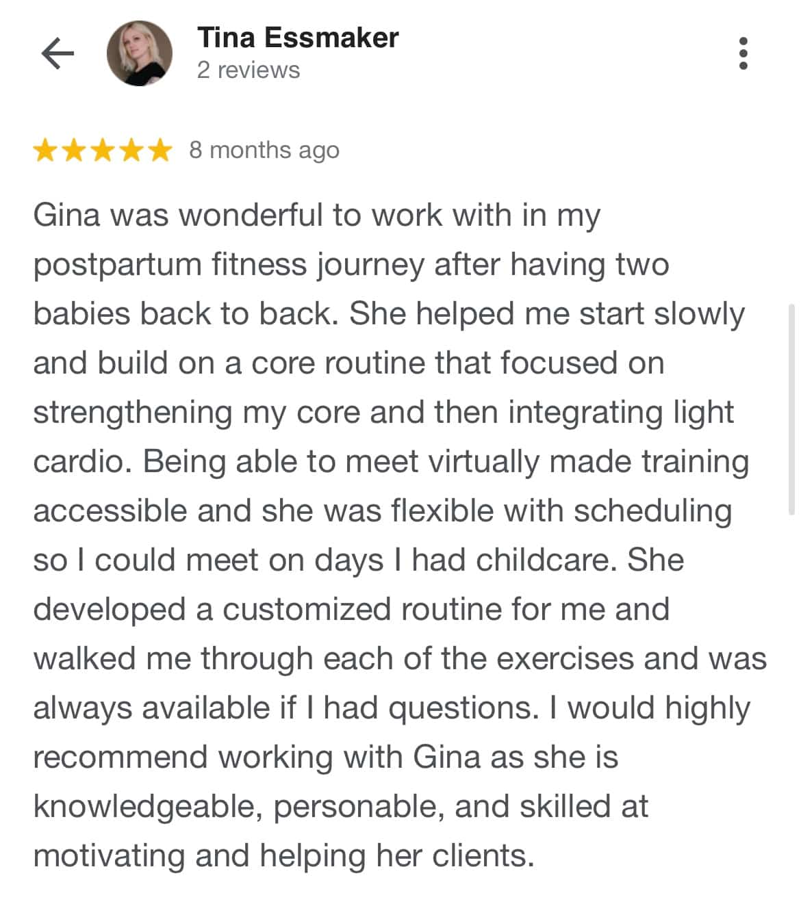 Online postpartum personal training is a great way to get fitness in conveniently. online postpartum personal training